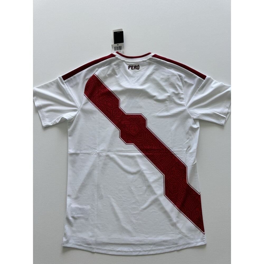 adidas men Peru 26 Home Authentic Jersey Size Medium NWT - Picture 2 of 8